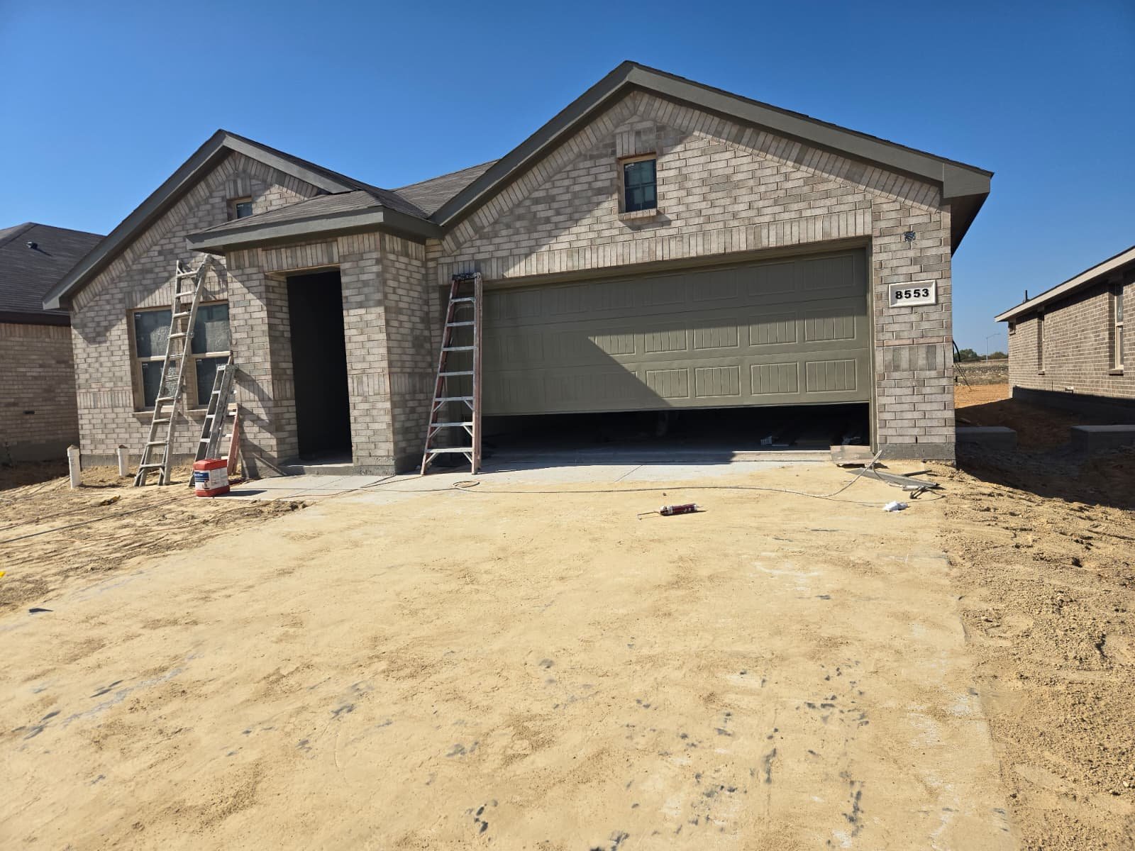 Home painting project in Dallas
